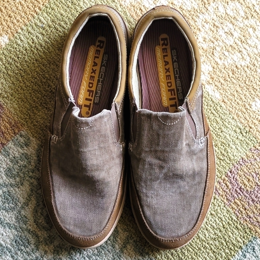Skechers Landen - Stellar Slip On Loafer In Brown.